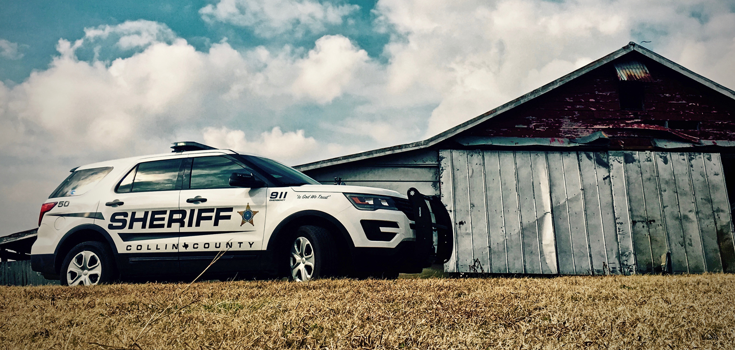 Sheriff's Office Vehicle With Building