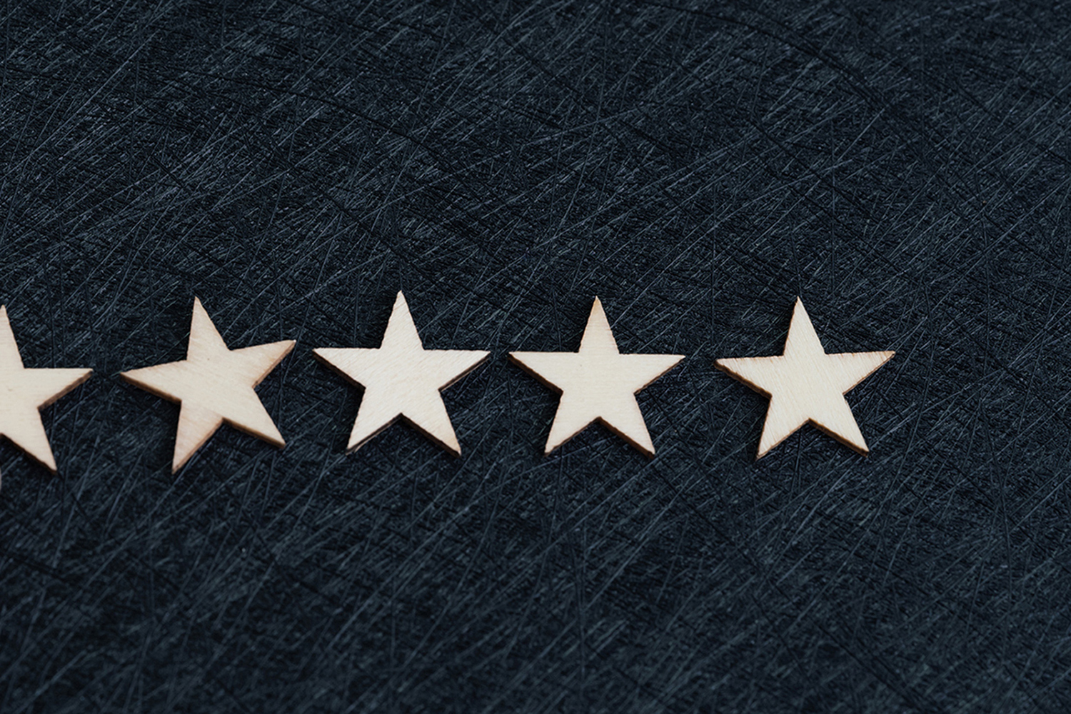 Stars on blue