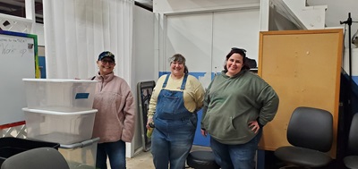 Volunteers Hard at Work