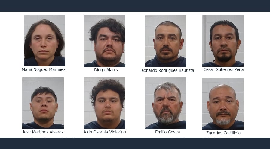 suspect booking photos