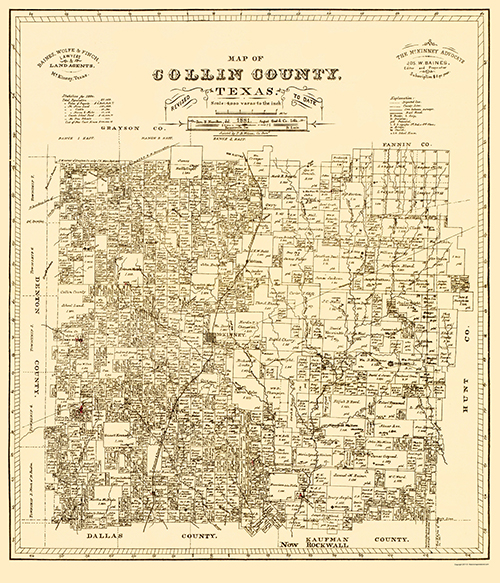 Collin County Map