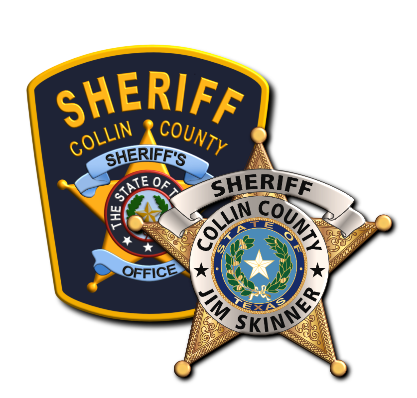Collin County Sheriff Badge and Patch